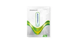 ساشه ژل بین دندانی کلرهگزیدین ۰.۲% تبسم (جعبه 36 عددی)